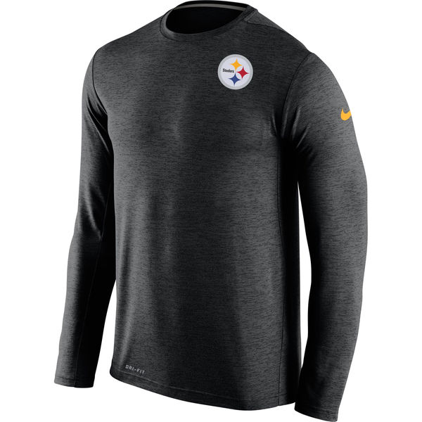 NFL Pittsburgh Steelers Long Sleeve T-Shirt Black
