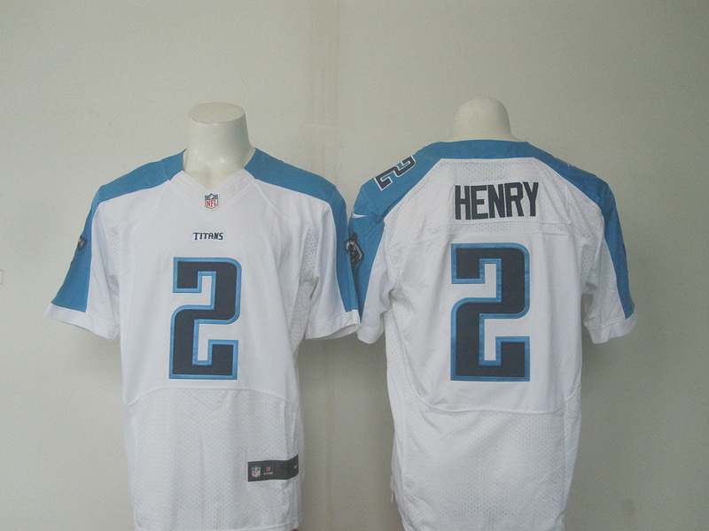 NFL Tennessee Titans #2 Henry White Elite Jersey