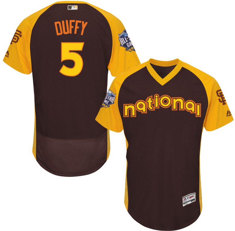 MLB San Francisco Giants #5 Duffy 2016 All Star Jersey