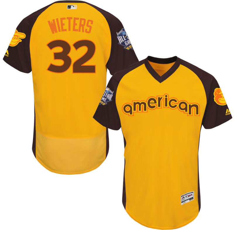 MLB Baltimore Orioles #32 Wieters 2016 All Star Jersey