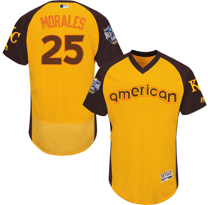 MLB Kansas City Royals #25 Morales 2016 All Star Jersey