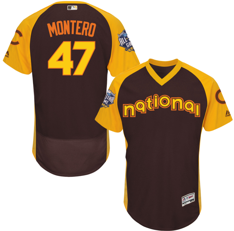 MLB Chicago Cubs #47 Montero 2016 All Star Jersey