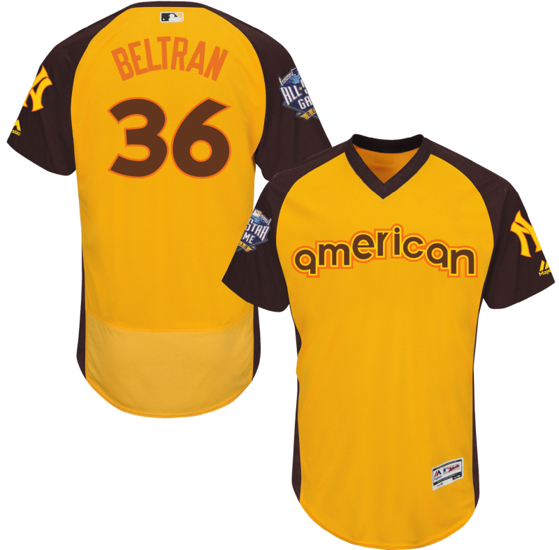 MLB New York Yankees #36 Beltran 2016 All Star Jersey