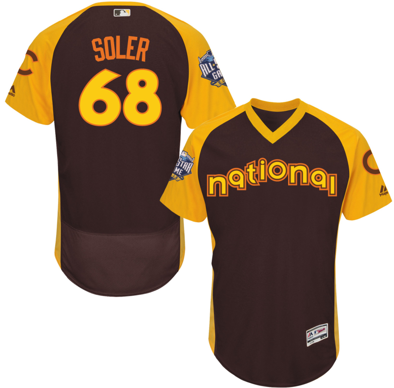 MLB Chicago Cubs #68 Soler 2016 All Star Jersey