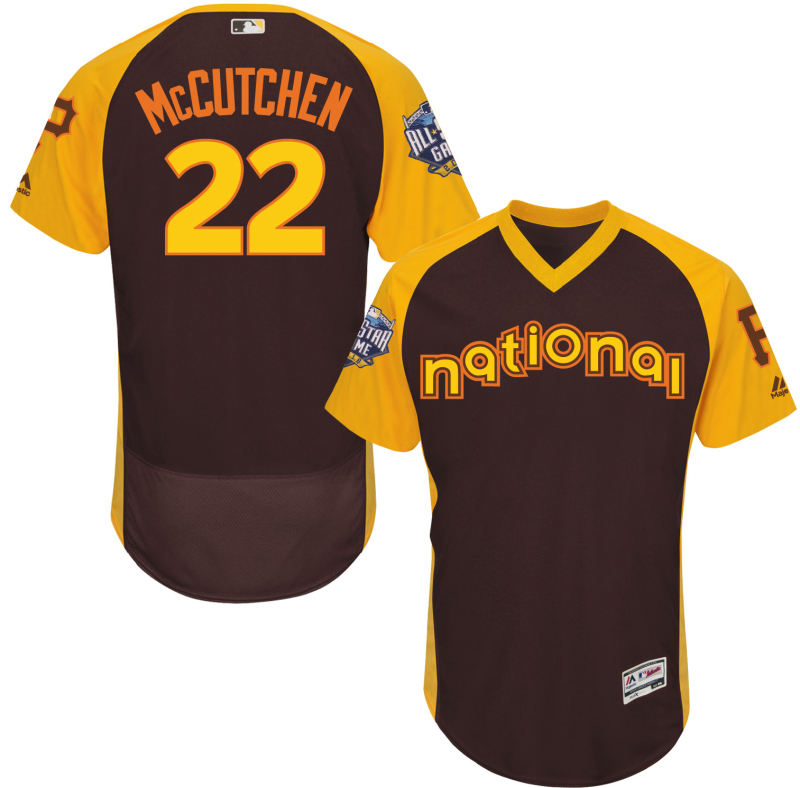 MLB Pittsburgh Pirates #22 McCutchen 2016 All Star Jersey