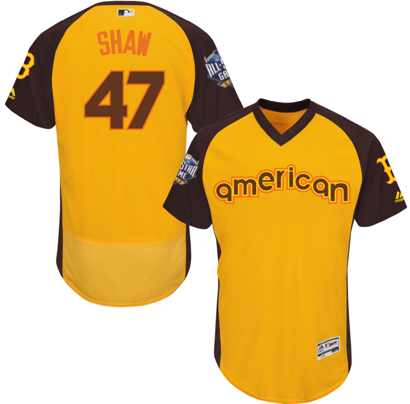 MLB Boston Red Sox #47 Shaw 2016 All Star Jersey