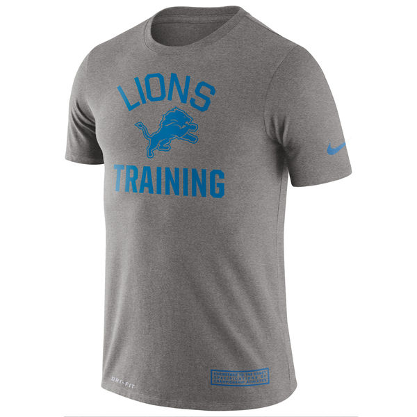 NFL Detroit Lions Grey Training T-Shirt