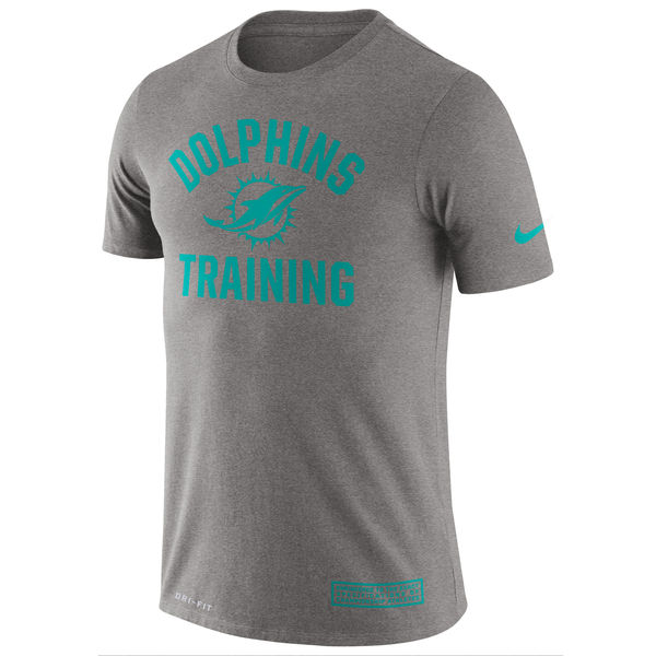 NFL Miami  Dolphins Grey Training T-Shirt