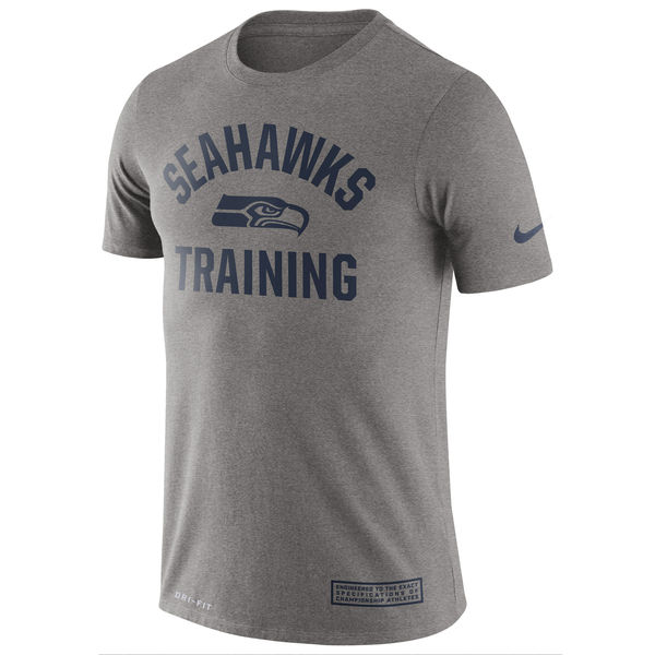 NFL Seattle Seahawks Grey Training T-Shirt