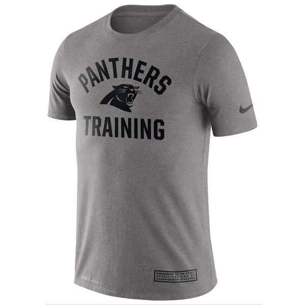 NFL Carolina Panthers Grey Training T-Shirt