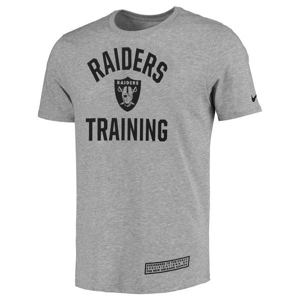 NFL Oakland Raiders Grey Training T-Shirt