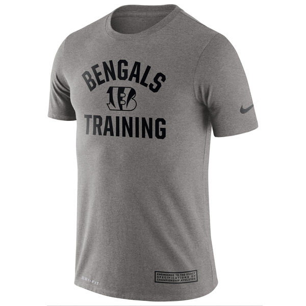 NFL Cincinnati Bengals Grey Training T-Shirt