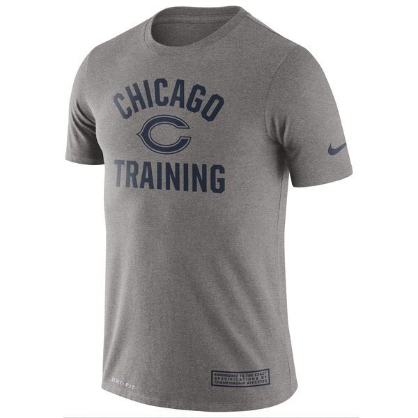 NFL Chicago Bears Grey Training T-Shirt