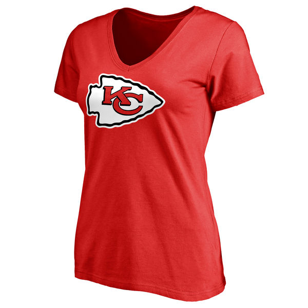 NFL Kansas City Chiefs Red Women T-Shirt