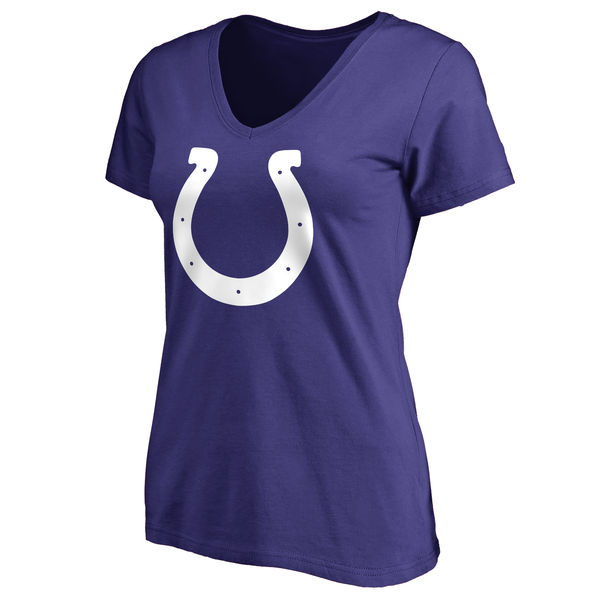 NFL Indianapolis Colts Blue Women T-Shirt