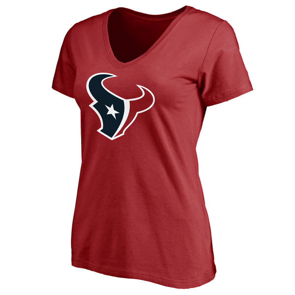 NFL Houston Texans Red Women T-Shirt
