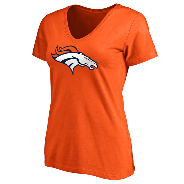 NFL Denver Broncos Orange Women T-Shirt