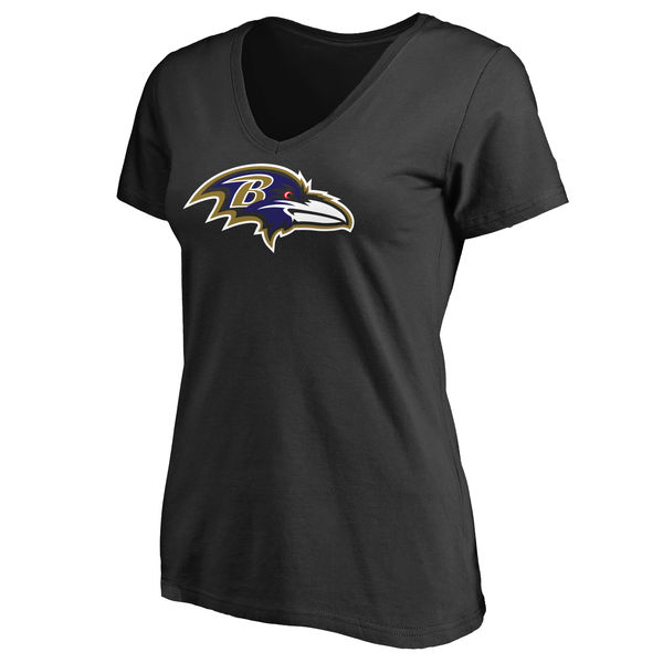 NFL Baltimore Ravens Black Women T-Shirt