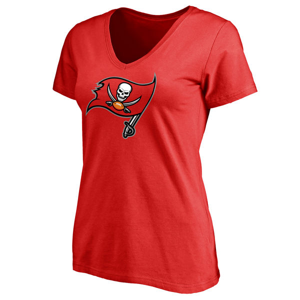 NFL Tampa Bay Buccaneers Red Women T-Shirt