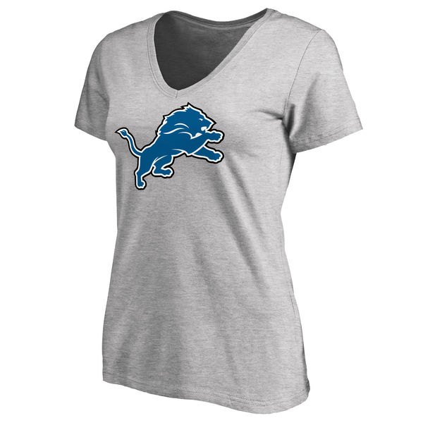 NFL Detroit Lions Grey Women T-Shirt