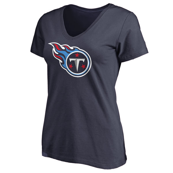 NFL Tennessee Titans Blue Women T-Shirt