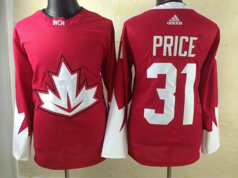 NHL Canada #31 Price Red Jersey