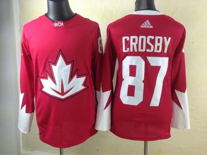 NHL Canada #87 Crosby Red Jersey