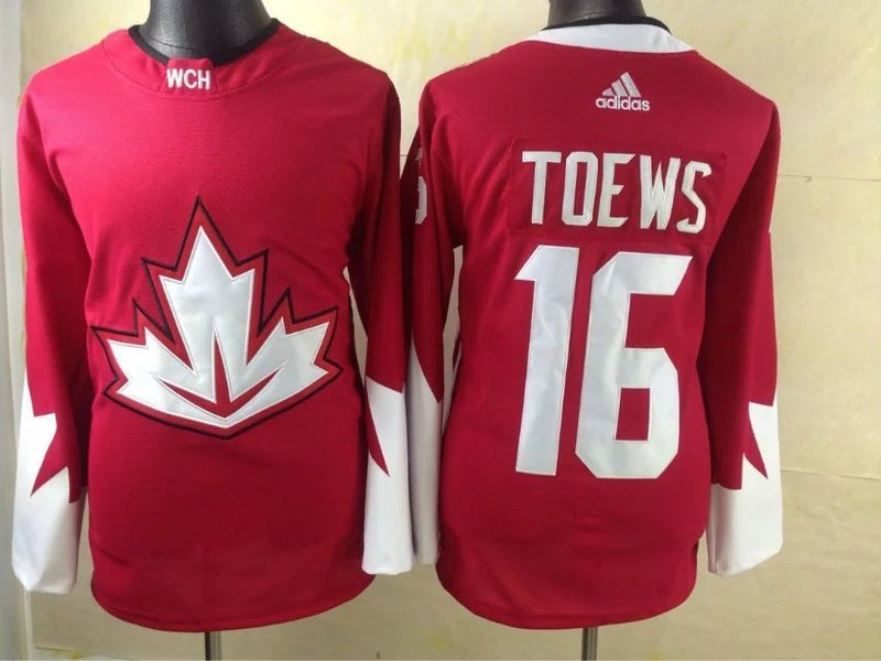 NHL Canada #16 Jonathan Toews Red Jersey