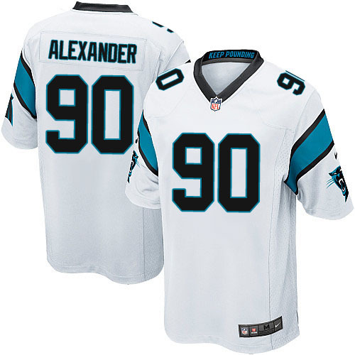 NFL Carolina Panthers #90 Alexander White Game Jersey