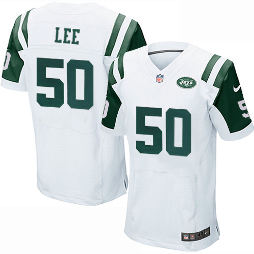 NFL New York Jets #50 Lee White Elite Jersey