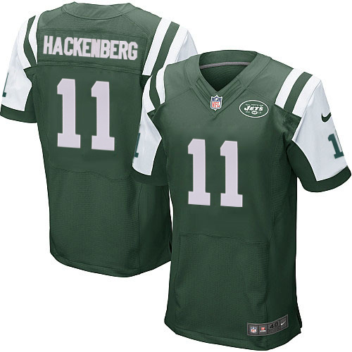 NFL New York Jets #11 Hackenberg Green Elite Jersey