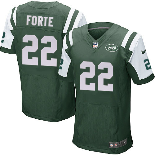NFL New York Jets #22 Forte Green Elite Jersey