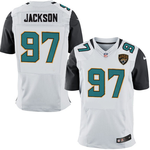 NFL Jacksonville Jaguars #97 Jackson White Elite Jersey
