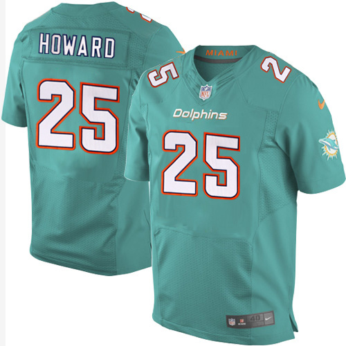 NFL Miami Dolphins #25 Howard Green Elite Jersey