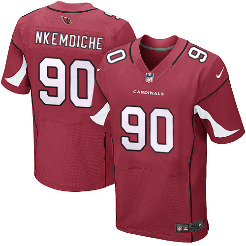 NFL Arizona Cardinals #90 Nkemdiche Red Elite Jersey