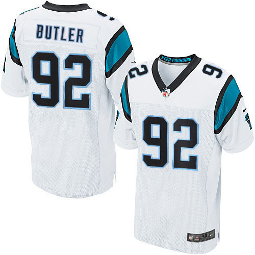 NFL Carolina Panthers #92 Butler White Elite Jersey
