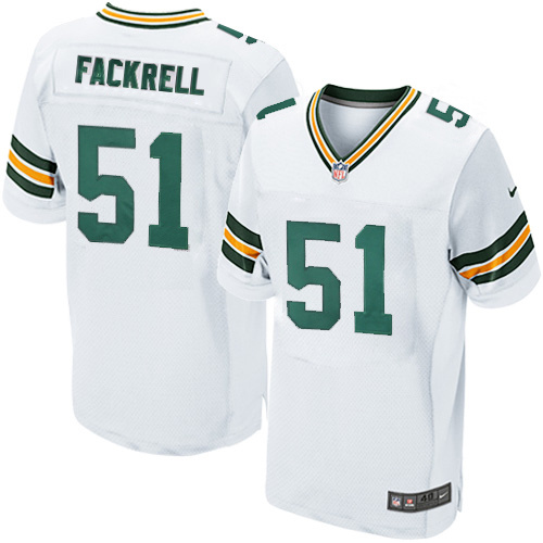 NFL Green Bay Packers #51 Fackrell White Elite Jersey