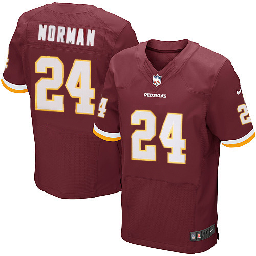 NFL Washington Redskins #24 Norman Red Elite Jersey