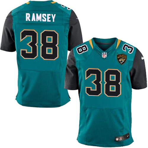 NFL Jacksonville Jaguars #38 Ramsey Green Elite Jersey