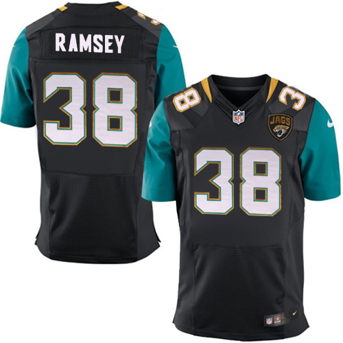 NFL Jacksonville Jaguars #38 Ramsey Black Elite Jersey