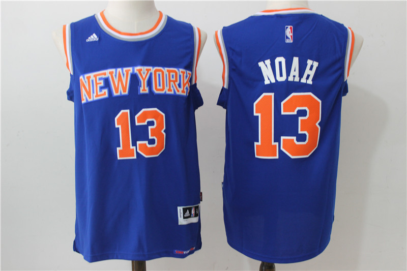 NBA New York Knicks #13 Noah Blue Jersey