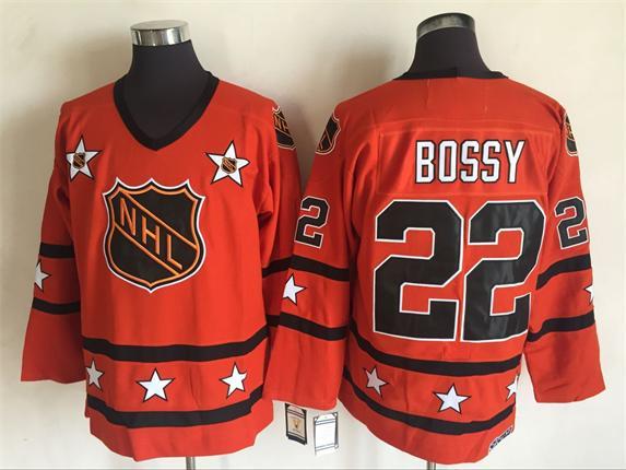 2016 NHL All Star #22 Bossy Orange Jersey