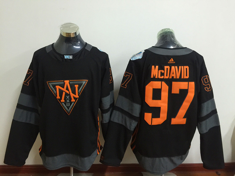 NHL Edmonton Oilers #7 McDavid Black Jersey