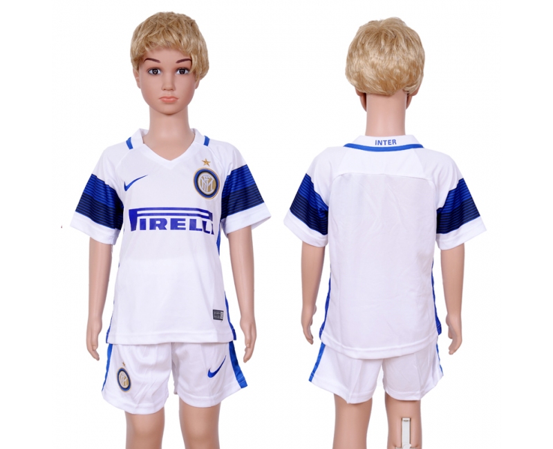 2016 Soccer Club Inter Milan Away Kids Jersey