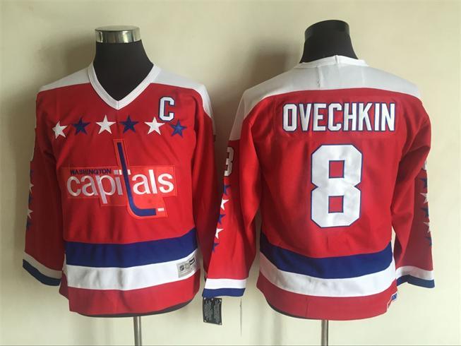 NHL Washington Capitals #9 Ovechkin Red Kids Jersey
