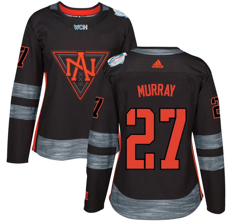 Women North America #27 Murray Black World Cup of Hockey 2016 Premier Jersey