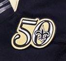 New Orleans Saints 50th Annivesary Patch
