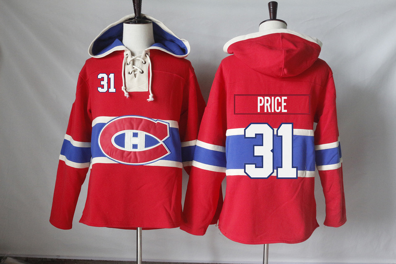 NHL Montreal Canadiens #31 Price Red Hoodie