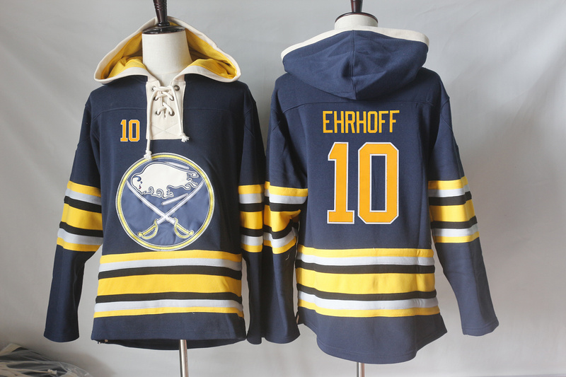 NHL Buffalo Sabres #10 Ehrhoff Blue Hoodie