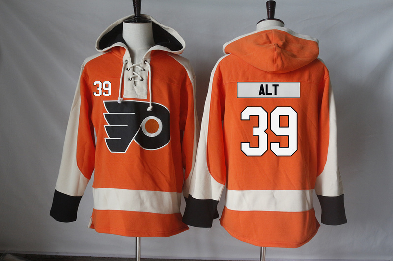 NHL Philadelphia Flyers #39 Alt Orange Hoodie